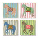 Horse Set of 4 by Jenny Westenhofer