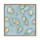 Bayside Blues Square by Kelly Whibbs