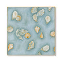 Bayside Blues Square by Kelly Whibbs