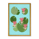 Dancing Lilies in Blue by Love Katie Darling