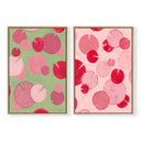 Double Pink and Green Pair by Love Katie Darling