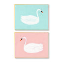 Swan Pair by Love Katie Darling