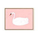 Swan in Pink by Love Katie Darling