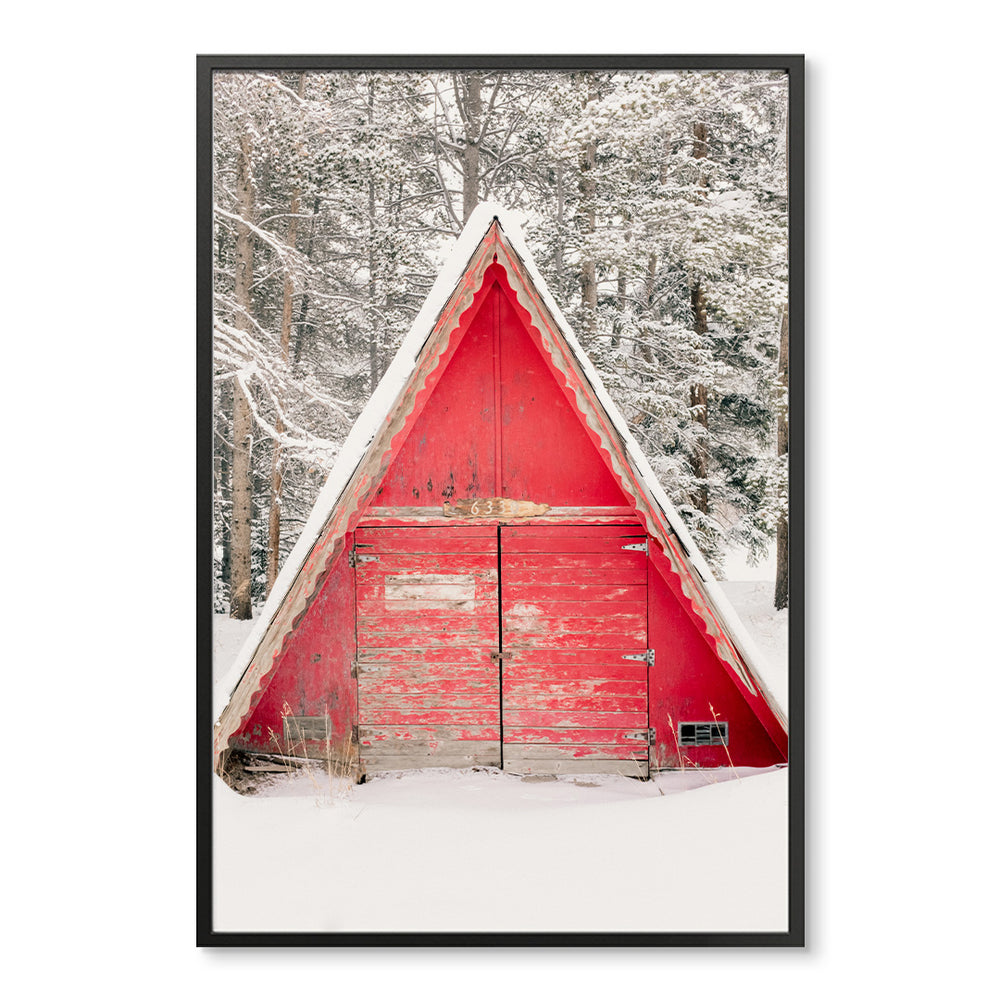 Red Cabin by Mary Craven Dawkins