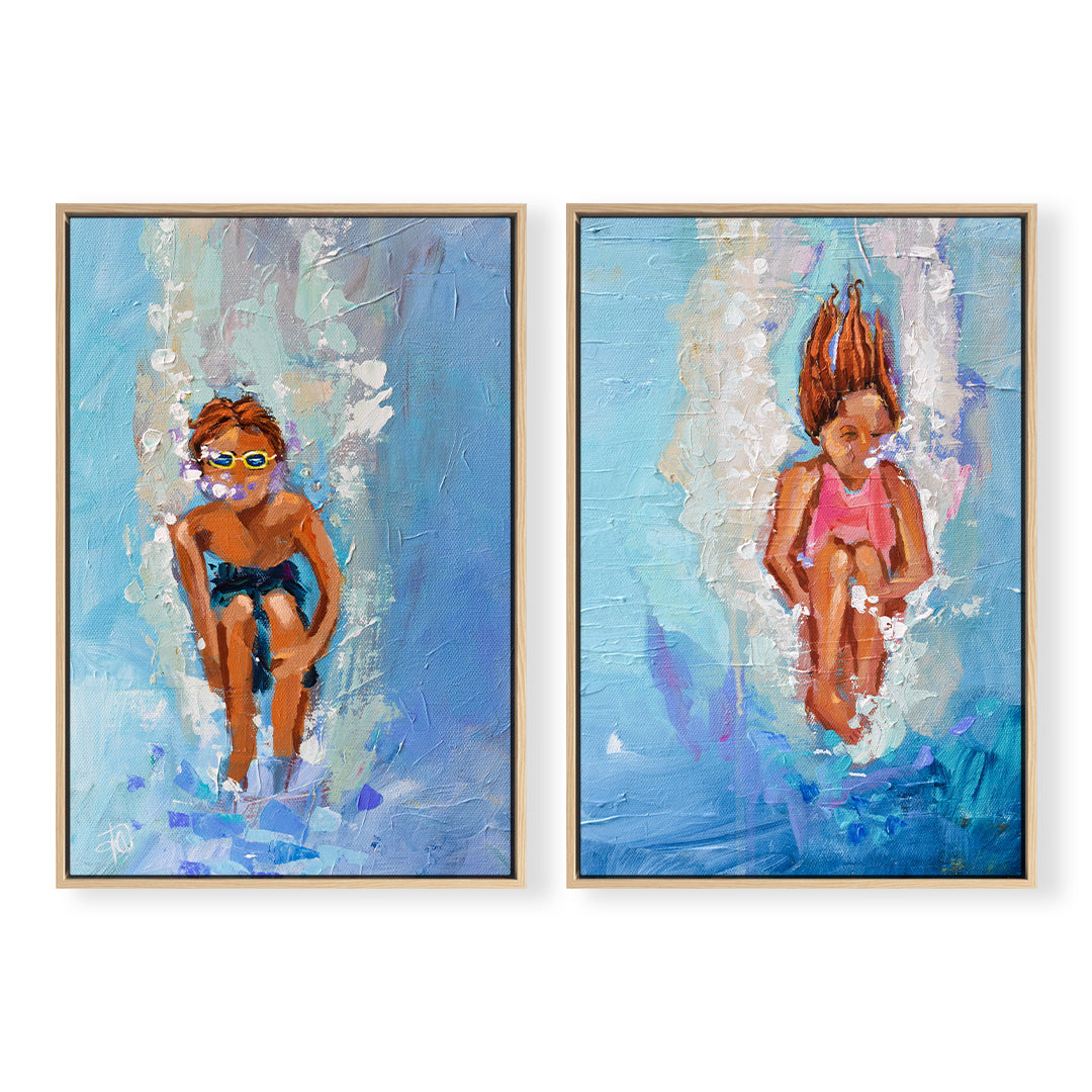 Make a Splash Pair by The Painted Katie