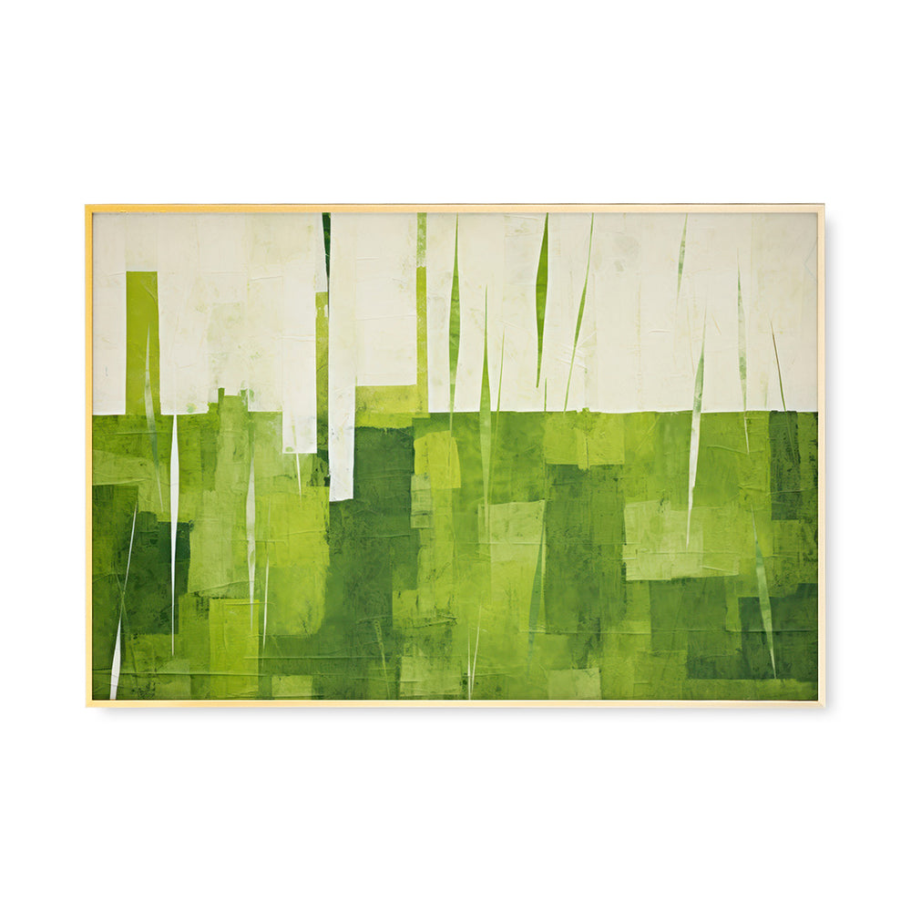 Grassy Green Abstract