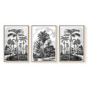 Vintage Tropical Oasis Trio