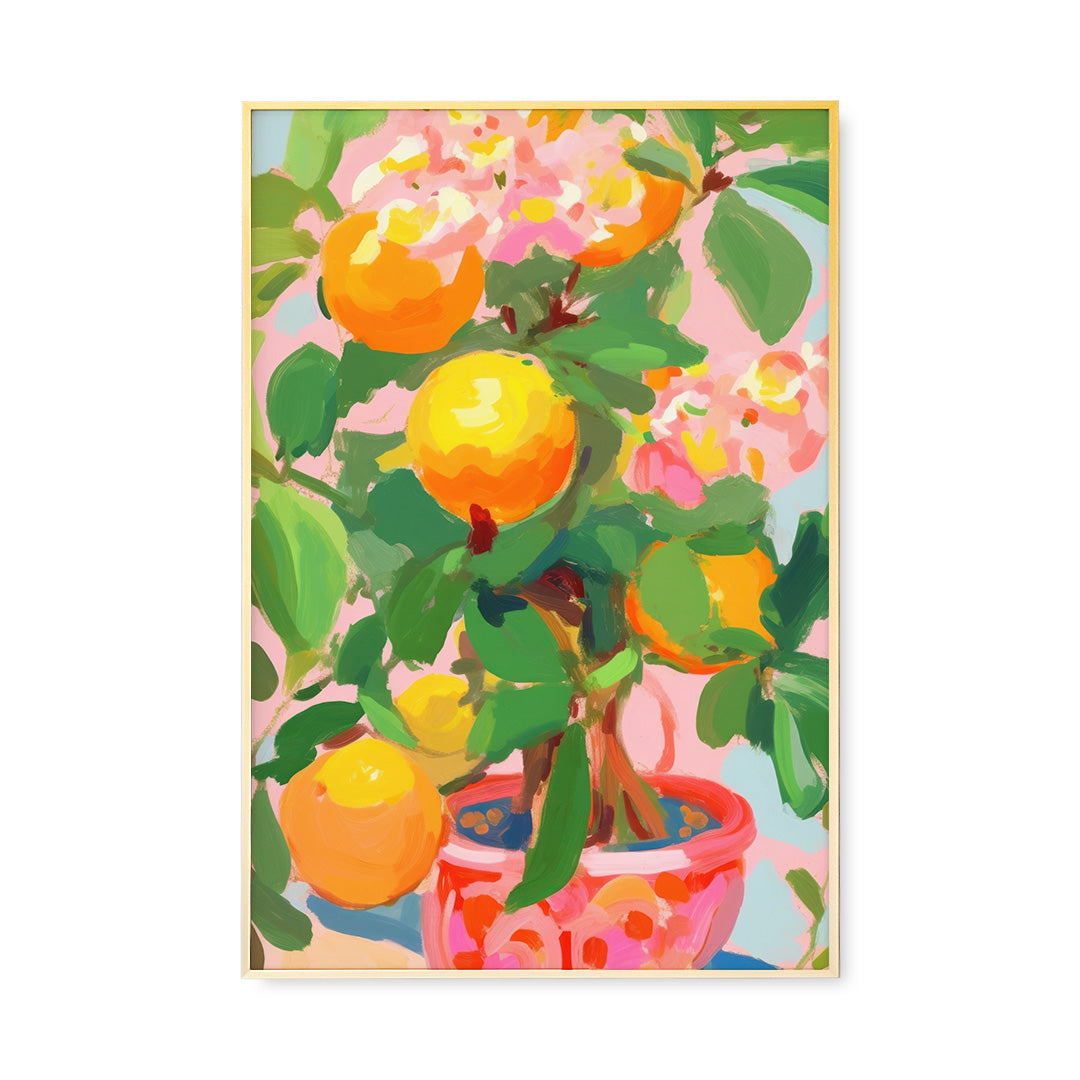 Orange Topiary No.1