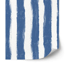 Painterly Cabana Stripe by Charlotte Pottieger Wallpaper Sample