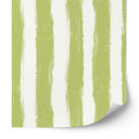 Painterly Cabana Stripe by Charlotte Pottieger Wallpaper Sample
