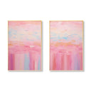 Pink Sunset Pair