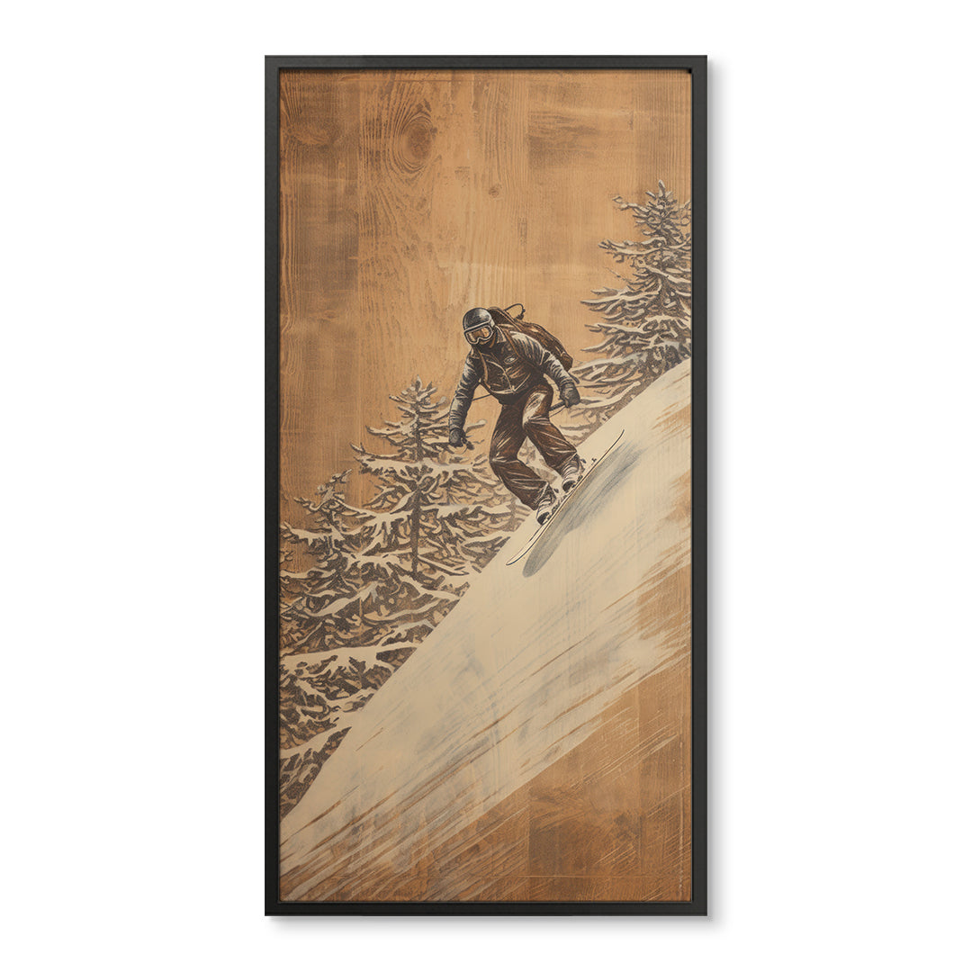 Timbered Snowboard