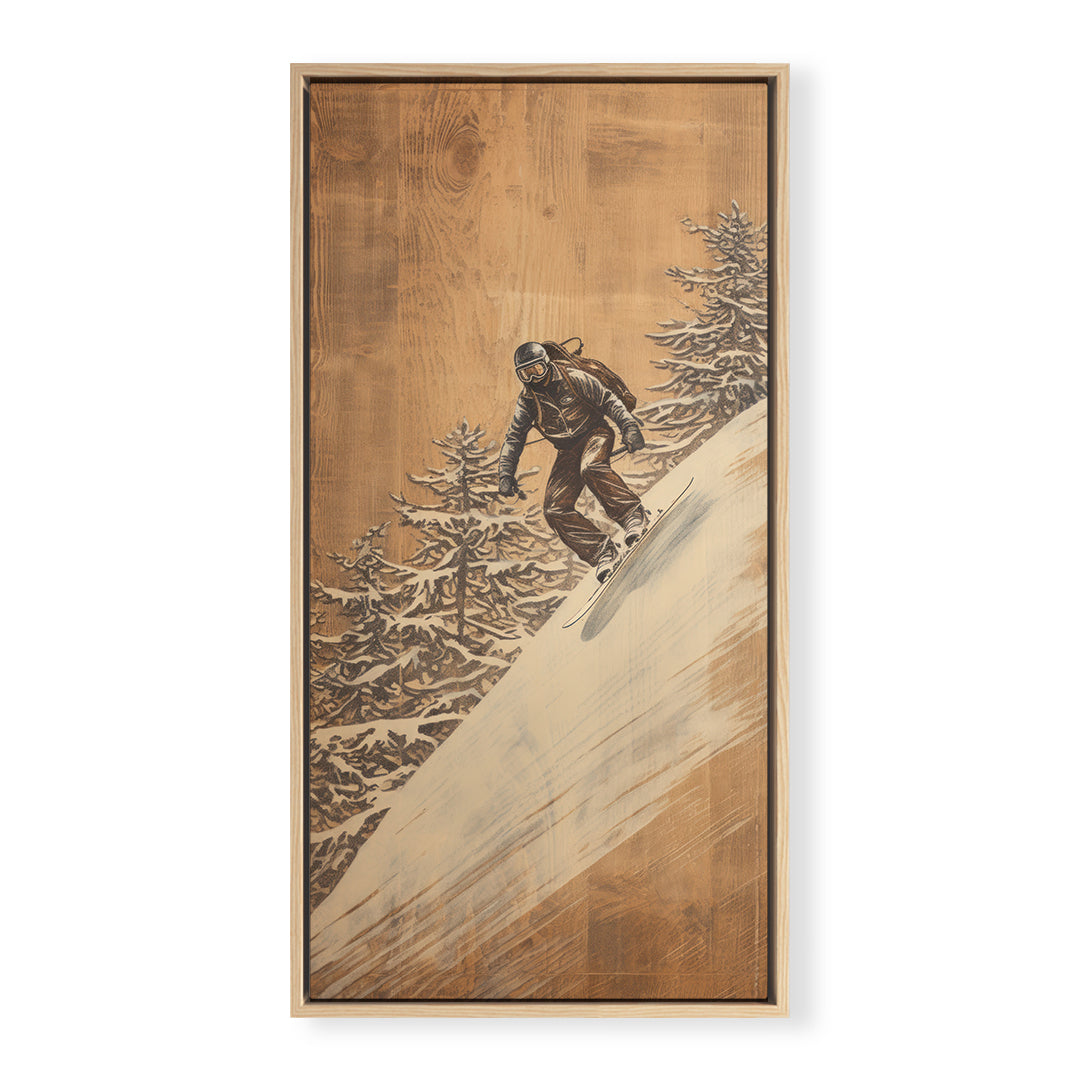 Timbered Snowboard