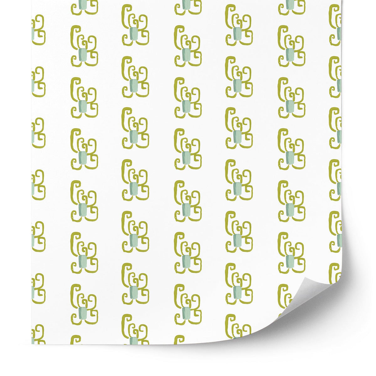 Serendipity Twirl by Jenny Westenhofer Wallpaper Sample – Urban Garden ...