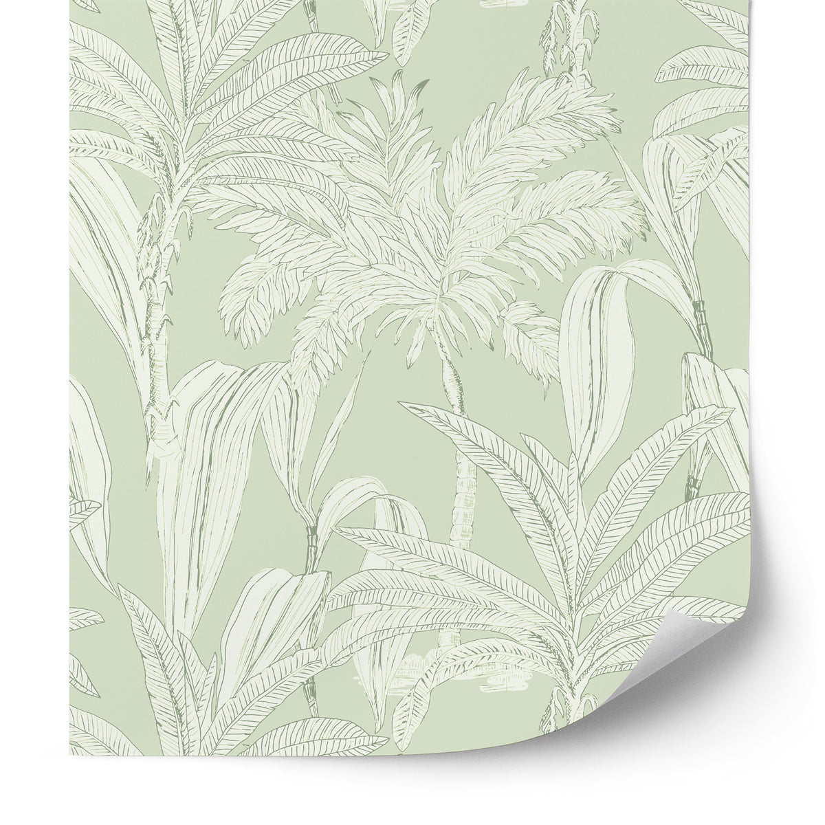Southern Foliage Wallpaper – Urban Garden Prints