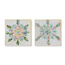 Southern Snowflake Pair by The Painted Katie