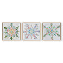 Southern Snowflake Trio by The Painted Katie