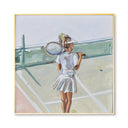 Tennis Girl by The Painted Katie