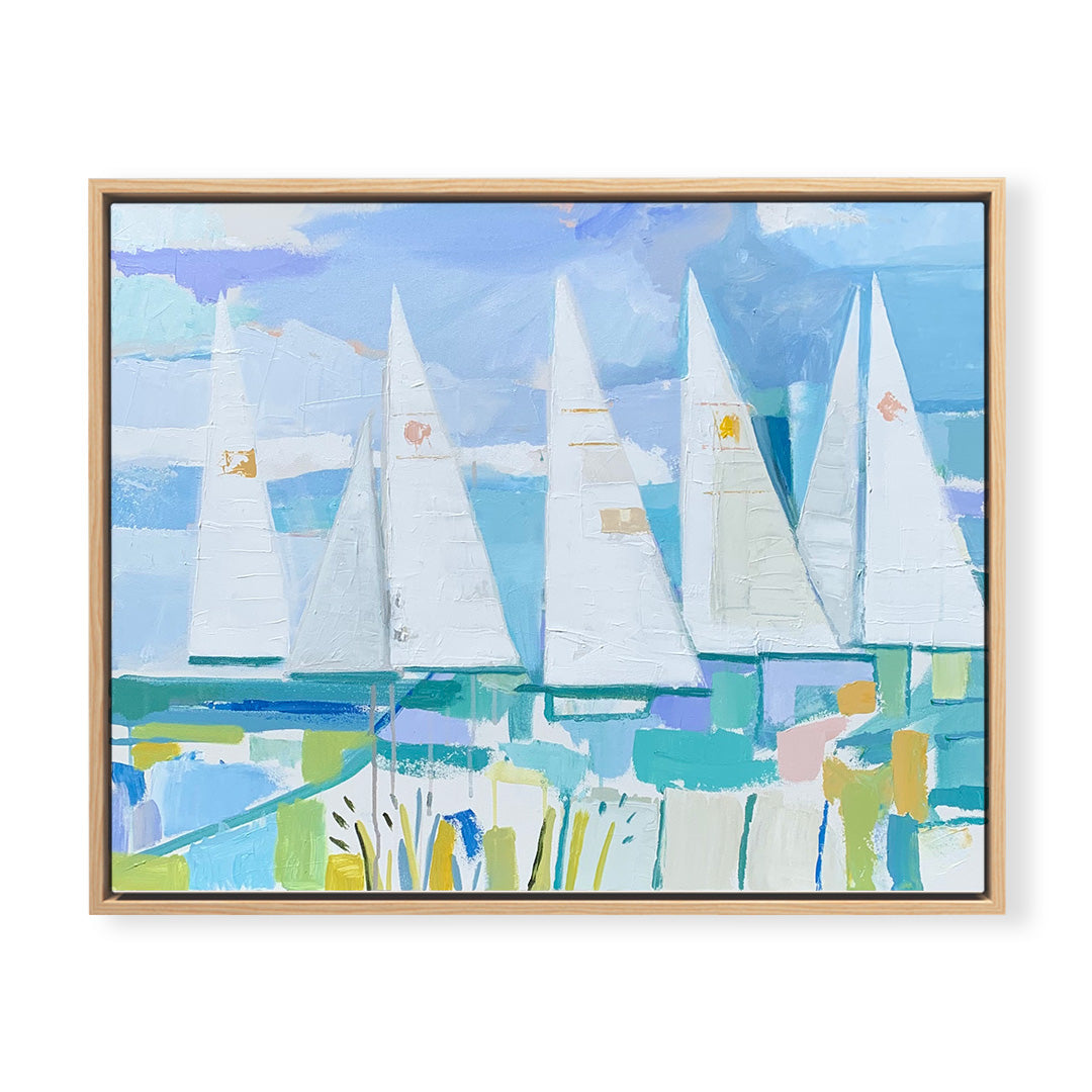 Windjammer By The Painted Katie | Original Art Print – Urban Garden Prints