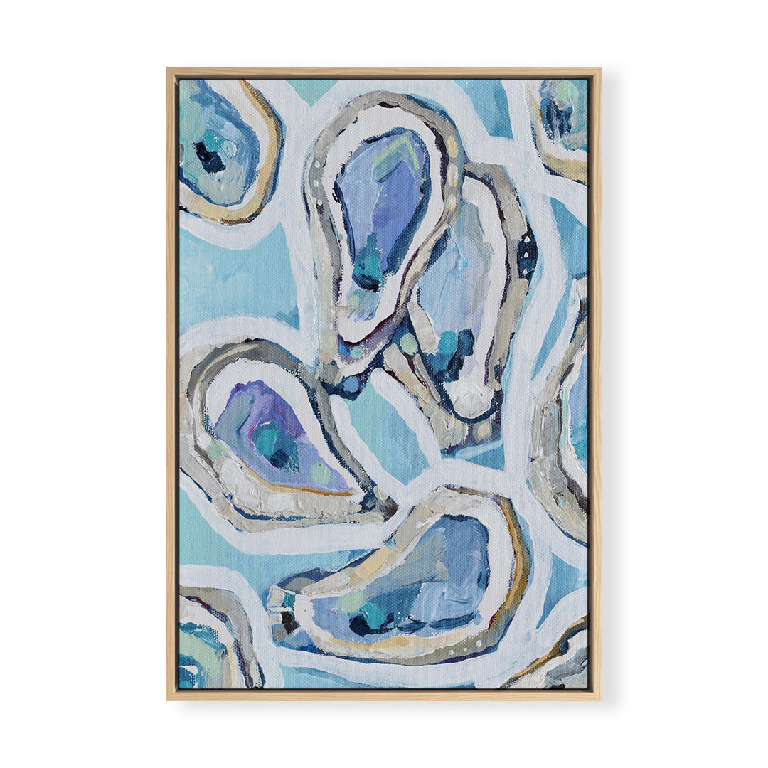 Blue Oysters by The Painted Katie