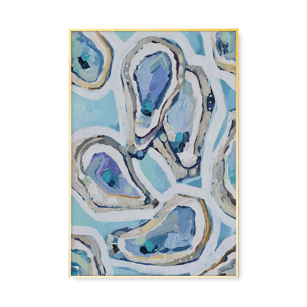 Blue Oysters by The Painted Katie