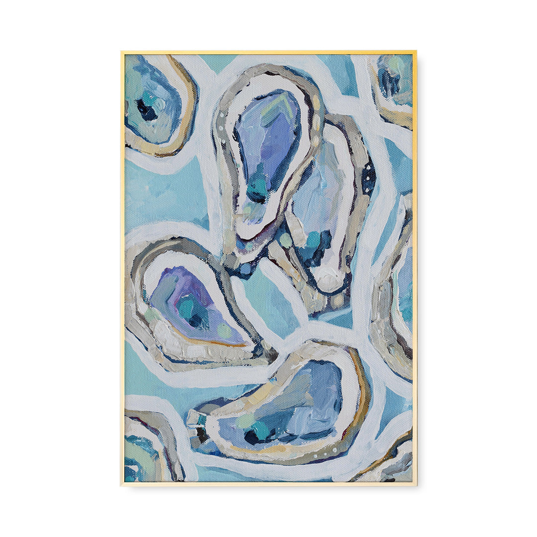 Blue Oysters by The Painted Katie