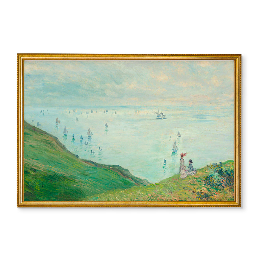 Ladies by the Sea Art Print | Monet Painting – Urban Garden Prints