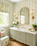 Cameo Buds by Jenny Westenhofer Wallpaper Sample