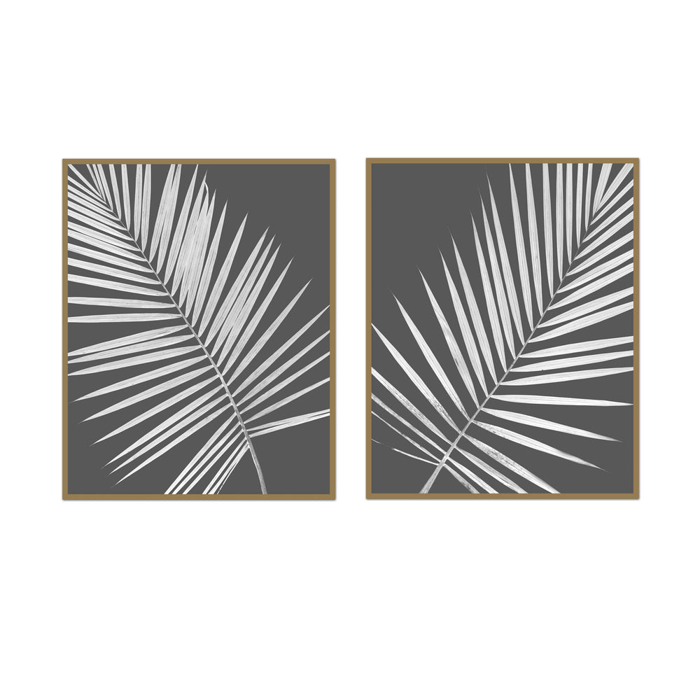 Palm Frond Pair
