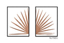 Palm Fan Pair