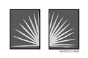 Palm Fan Pair