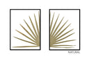 Palm Fan Pair
