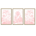 Vintage Tropical Oasis Trio