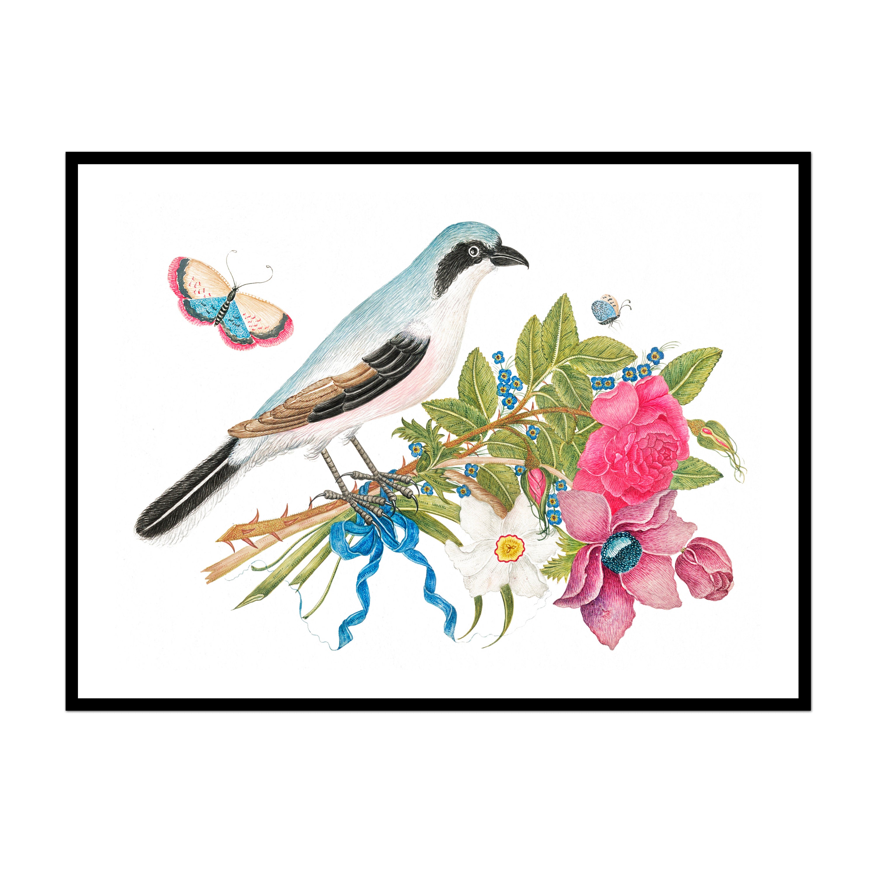 Bird & Bouquet No. 3