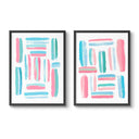 Abstract Lines Pair by Oh So Lovingly