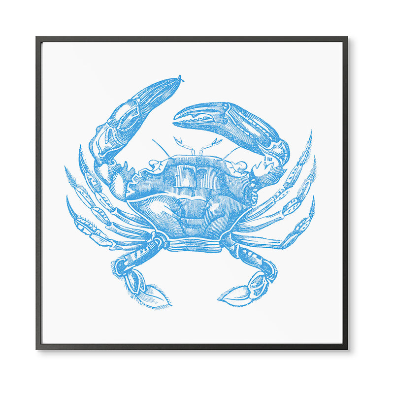 Vintage Crab No. 3 | Vintage Coastal Crab Wall Art – Urban Garden Prints