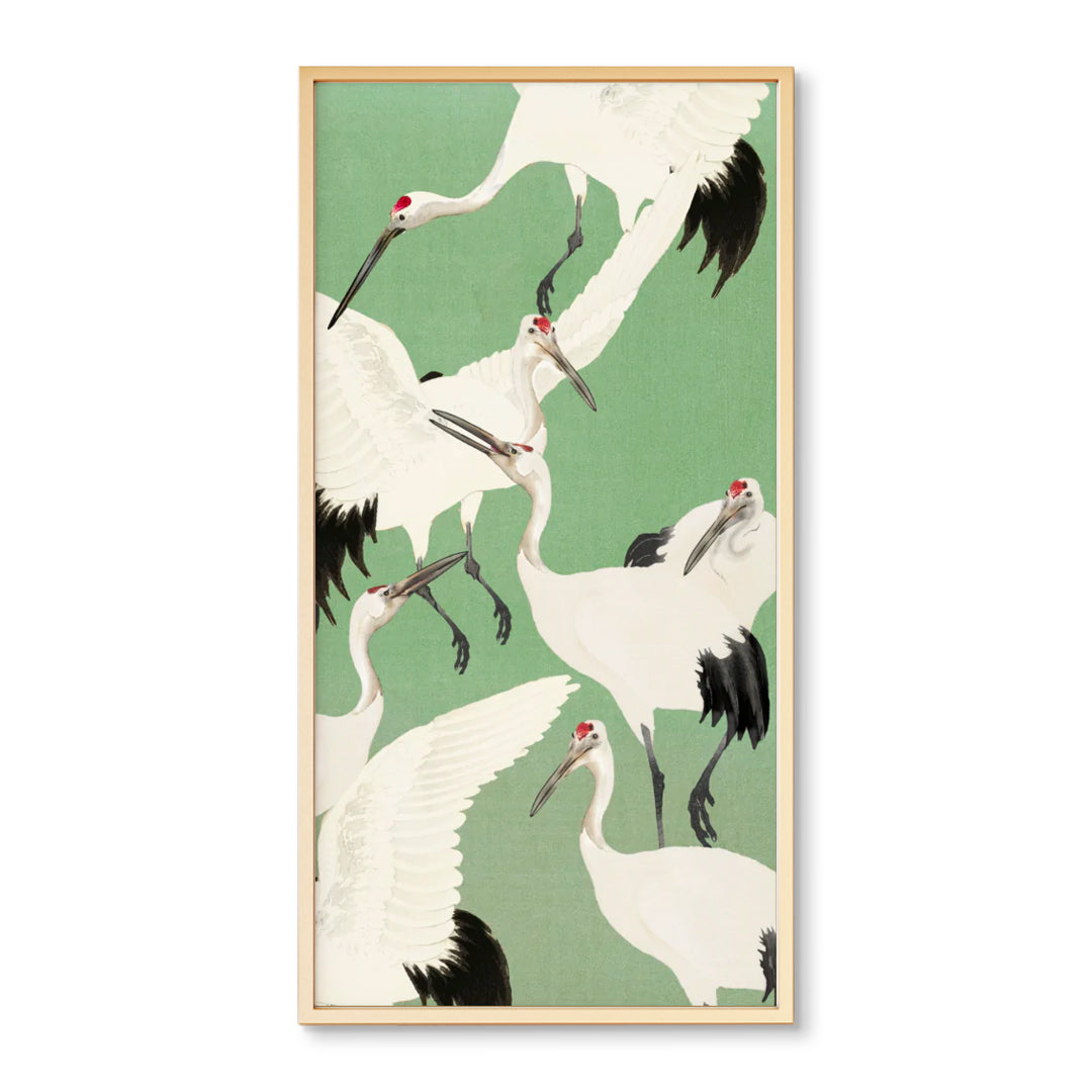 Dancing Heron Large Scale Prints | High End Designer Wall Panels ...