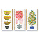 Topiary Panel Trio by Jenny Westenhofer