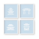 Pretty Pagoda Set of 4