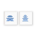 Pretty Pagoda Pair