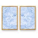 Vintage Bird Mural Pair