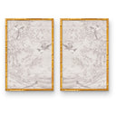 Vintage Bird Mural Pair